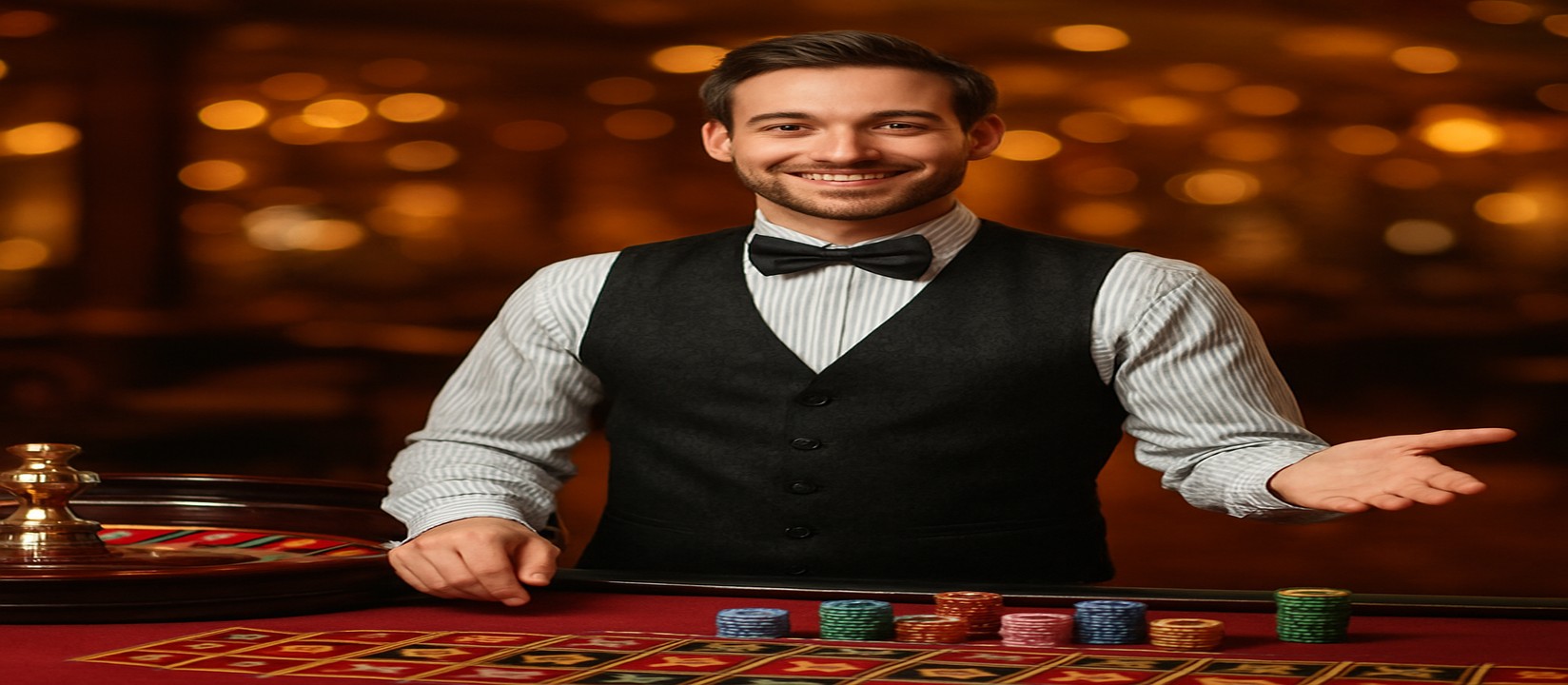 লাইভ-গেমিং সেশনটির পাশে বন্ধুসুলভ উপস্থাপকসহ 456db-র প্ল্যাটফর্ম দৃশ্য